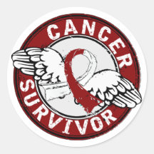 Cancer de la tête et du cou du survivant 14 autocollants