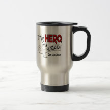 Cancer de poumon MON HÉROS MON MARI 42 Mug