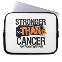 Cancer de rein - plus fort que le Cancer Housse Pour Ordinateur Portable