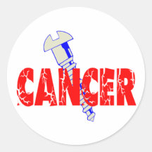 Cancer de vis adhésifs ronds