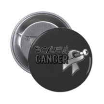 Cancer du cerveau de vis pin's