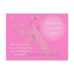 Cancer Fight Postcard
