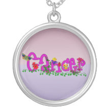 Cancer Flowers Necklace