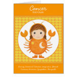 Cancer - Girl Horoscope cards