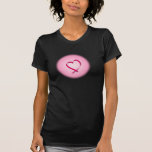 Cancer Heart Ladies Shirt