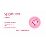 Cancer Heart on a Business Card