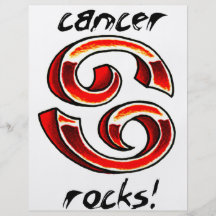 Cancer Horoscope design! Custom Flyer