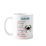 Cancer Horoscope Zodiac Sign Mugs