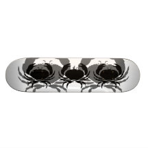 Cancer in black skate boards