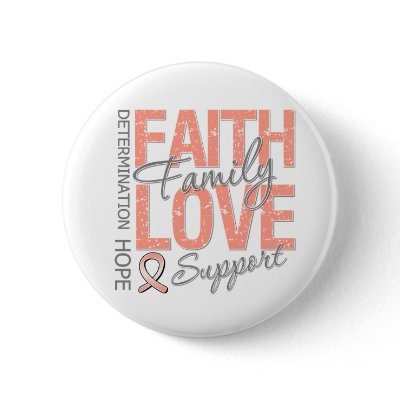 Cancer Inspiring Slogan Collage Uterine Cancer by giftsforawareness