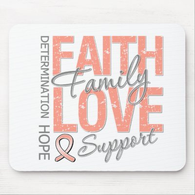 Cancer Inspiring Slogan Collage Uterine Cancer by giftsforawareness