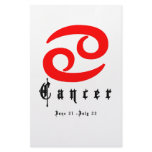 Cancer, June 21 - July 22 stationery