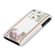 Cancer Libra friendship gifts by Valxart.com iPhone 3 Case-Mate Case