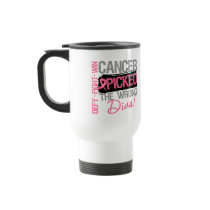 Cancer Picked The Wrong Diva - Breast Cancer Coffee Mug