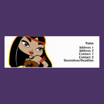 Cancer Profile Card business cards
