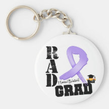 Cancer Radiation Therapy RAD Grad Key Chain