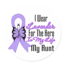 Cancer Ribbon Hero in My Life My Aunt