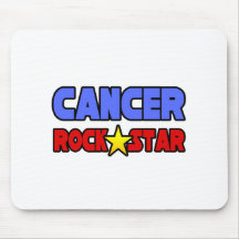 Cancer Rock Star Mousepad