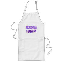 Cancer Sucks 2C (General Cancer) Aprons