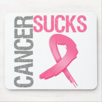 Cancer Sucks - Breast Cancer Mousepad