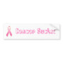 Cancer sucks bumper sticker