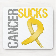 Cancer Sucks - Childhood Cancer Mousepad
