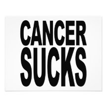 Cancer Sucks Custom Invites