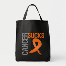 Cancer Sucks - Kidney Cancer (Orange) Bags