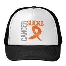 Cancer Sucks - Kidney Cancer (Orange) Trucker Hats