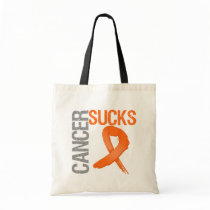 Cancer Sucks - Leukaemia Canvas Bag