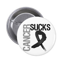 Cancer Sucks - Melanoma Pin