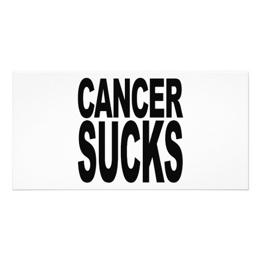 Cancer Sucks Photo Cards