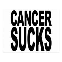 Cancer Sucks Post Cards