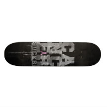 CANCER SUCKS SKATE DECK