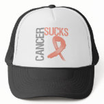 Cancer Sucks - Uterine Cancer Trucker Hat