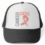 Cancer Sucks - Uterine Cancer Trucker Hat