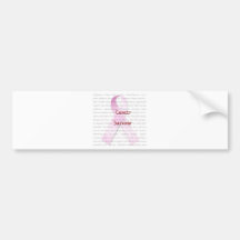  Cancer Surviver Bumper Sticker