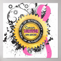 Cancer Survivor 23 Breast Cancer Print