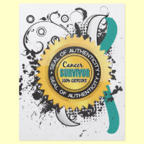 Cancer Survivor 23 Cervical Cancer flyers