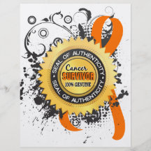 Cancer Survivor 23 Kidney Cancer Flyers