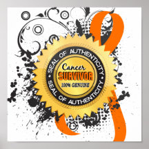 Cancer Survivor 23 Leukaemia Posters