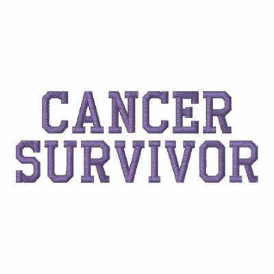 Cancer Survivor Embroidered Shirt by maidenvoyage
