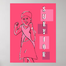 cancer survivor print