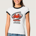 Cancer "The Crab" zodiac astro red ringer tee t-shirts