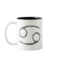 Cancer. Zodiac Astrology Sign. Coffee Mug