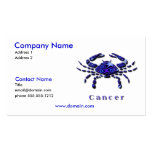 Cancer Zodiac Business Card business cards