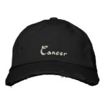 Cancer Zodiac Embroidered Cap / Hat