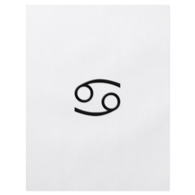 Cancer - Zodiac Sign Personalized Flyer by oakley56fila