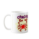 Cancer Zodiac Sign mugs