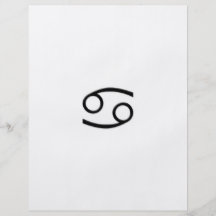 Cancer - Zodiac Sign Personalized Flyer